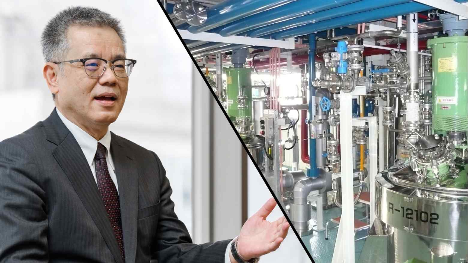 Consultation imagery showing advanced chemical solutions