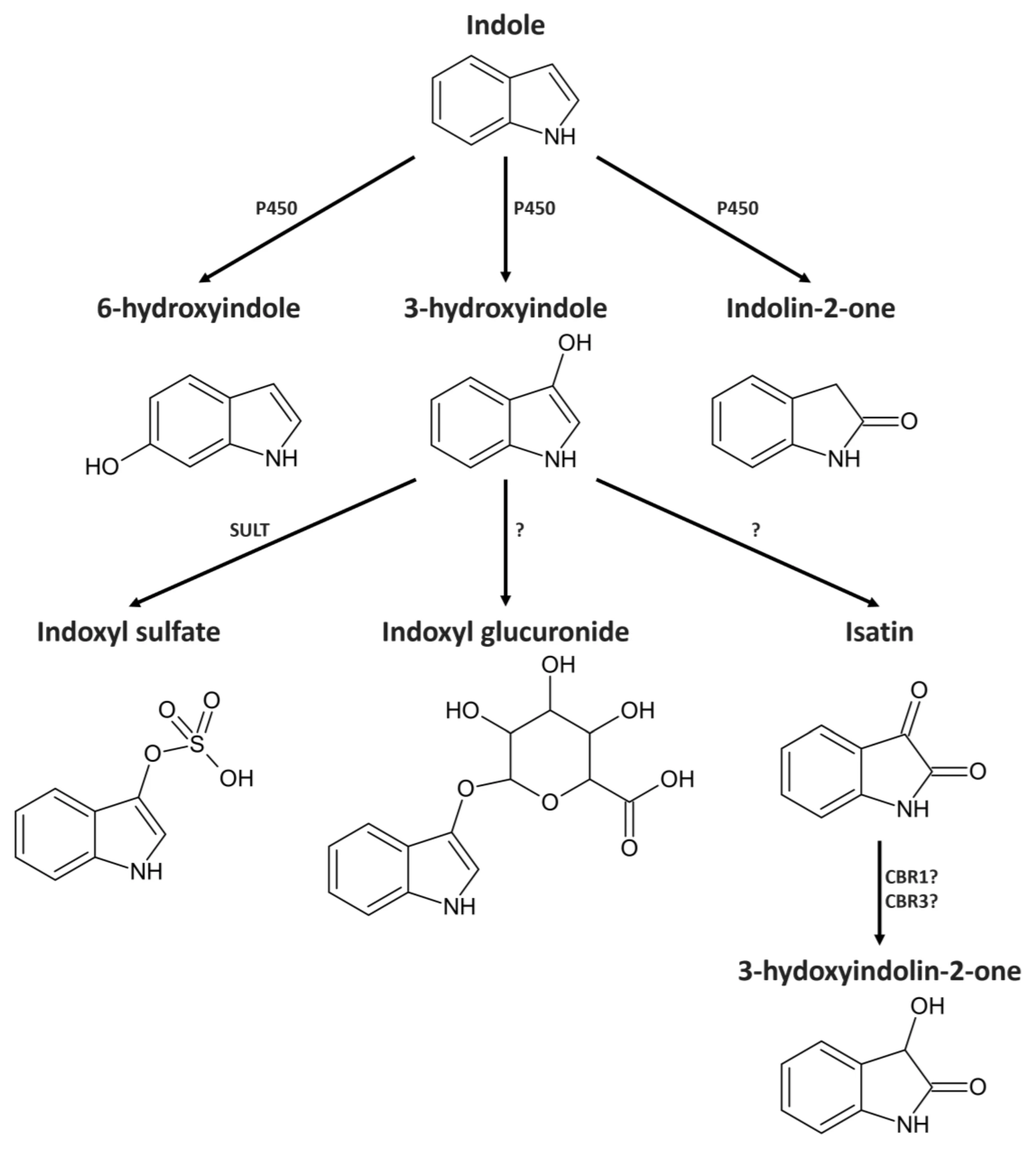 Abstract scientific compounds representing product subcategories